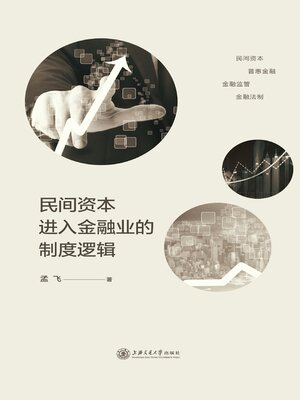 cover image of 民间资本进入金融业的制度逻辑